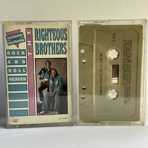 Set of 2 Best of the Righteous Brothers Rock and Roll Heaven Cassette Tapes